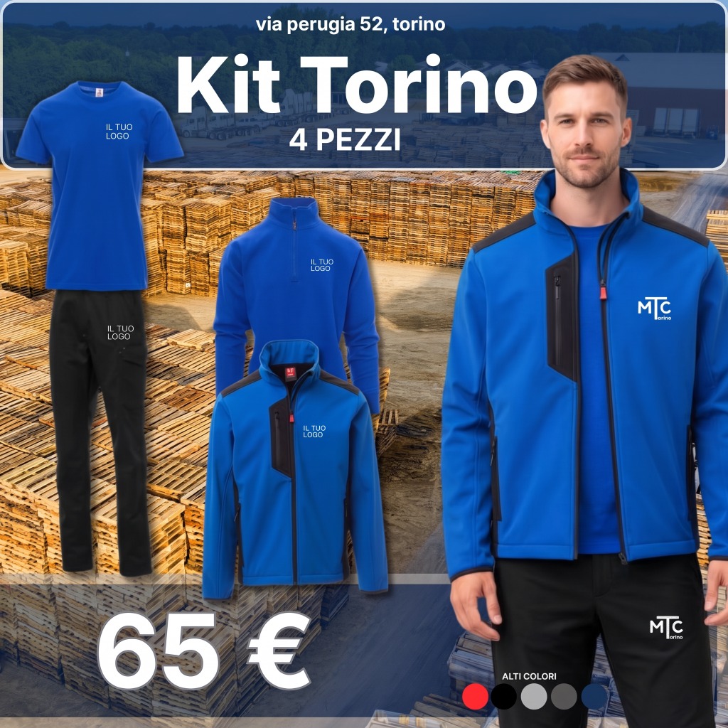 Kit Torino 4 Pezzi Payper